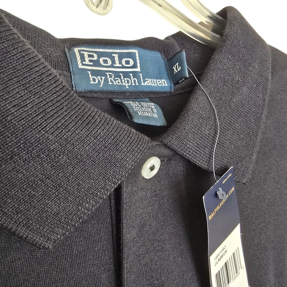 NWT Polo by Ralph Lauren Men's Black Polo Shirt